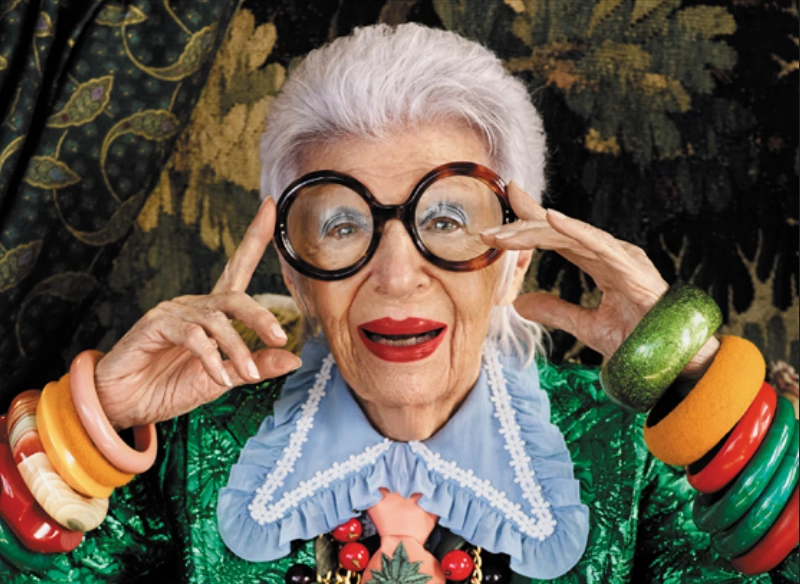 Happy birthday Iris Apfel! A throwback to when Iris met IMAGE