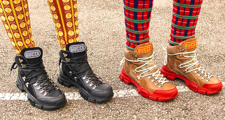 Take a hike! High-fashion hiking boots are coming to a mountain near you