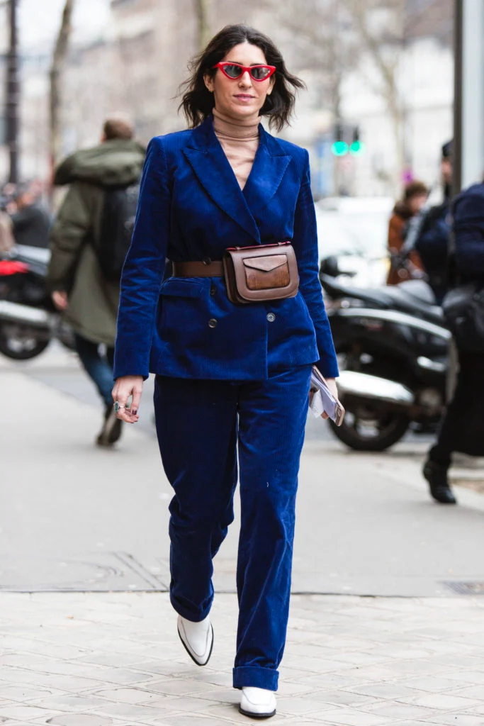 Street style outside shows during Paris Fashion Week. Source, Jason Llyod Evans