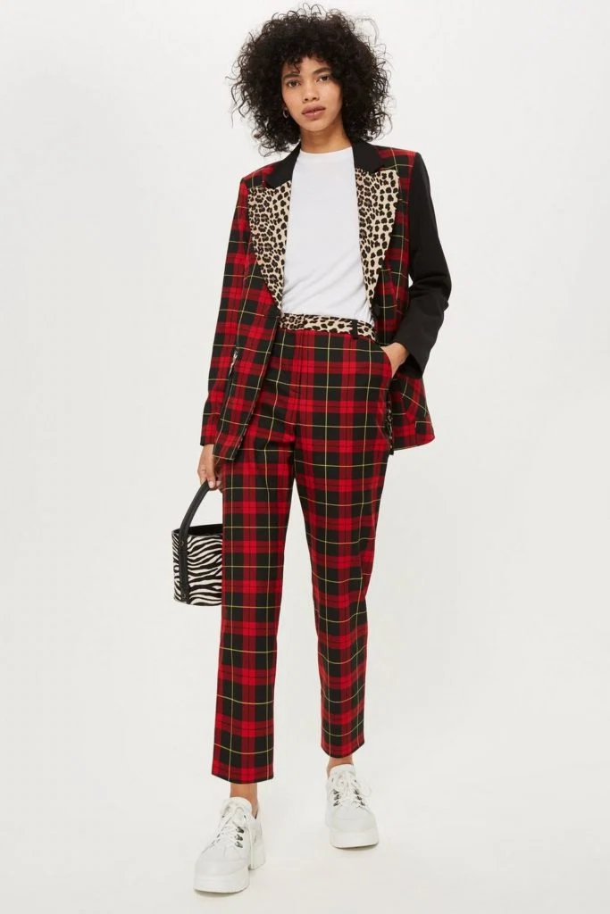Tartan suit, €52 at tophsop.com