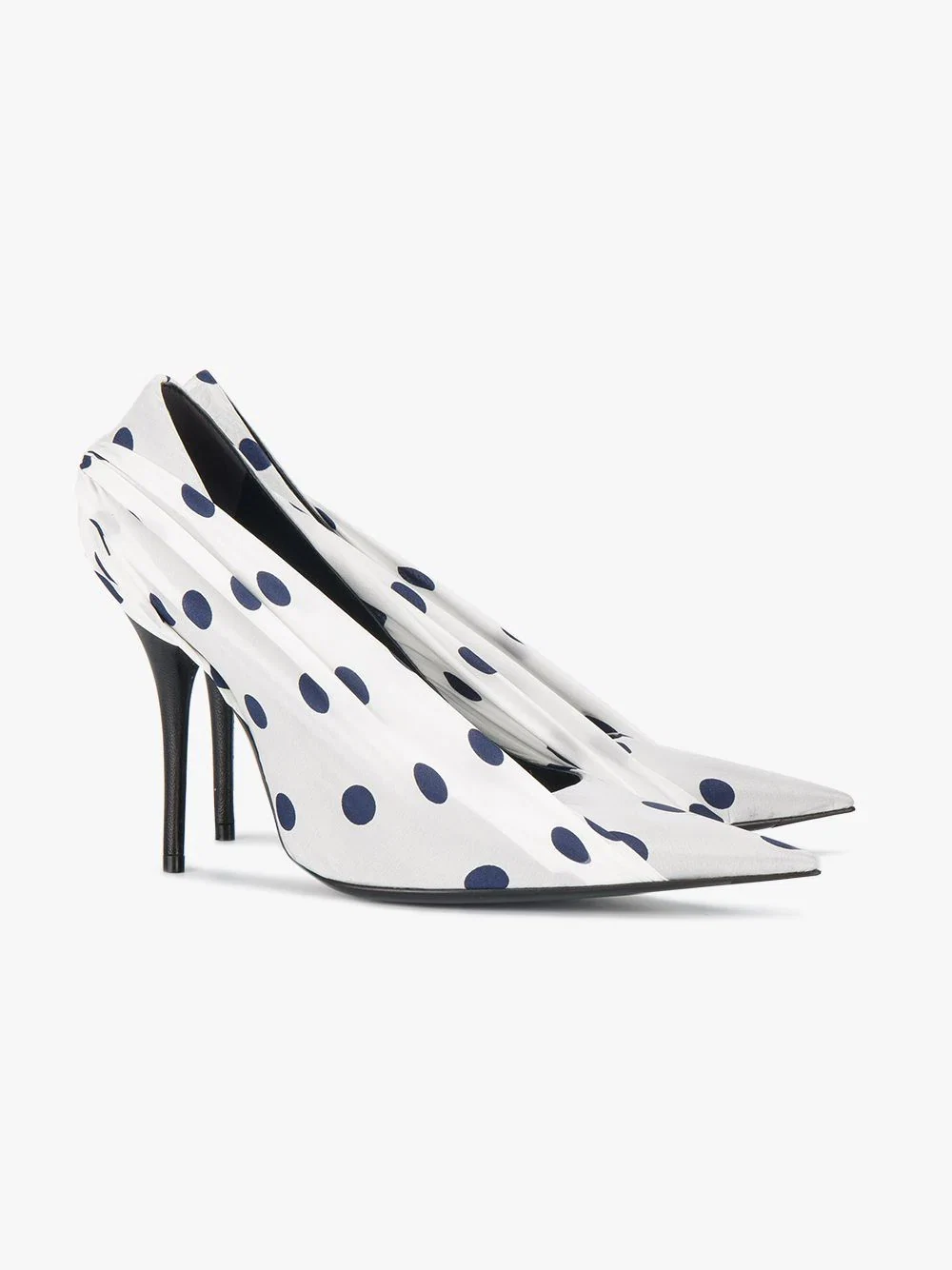 Polka dot knife 115 pumps by Balenciaga, €795 at brownsfashion.com