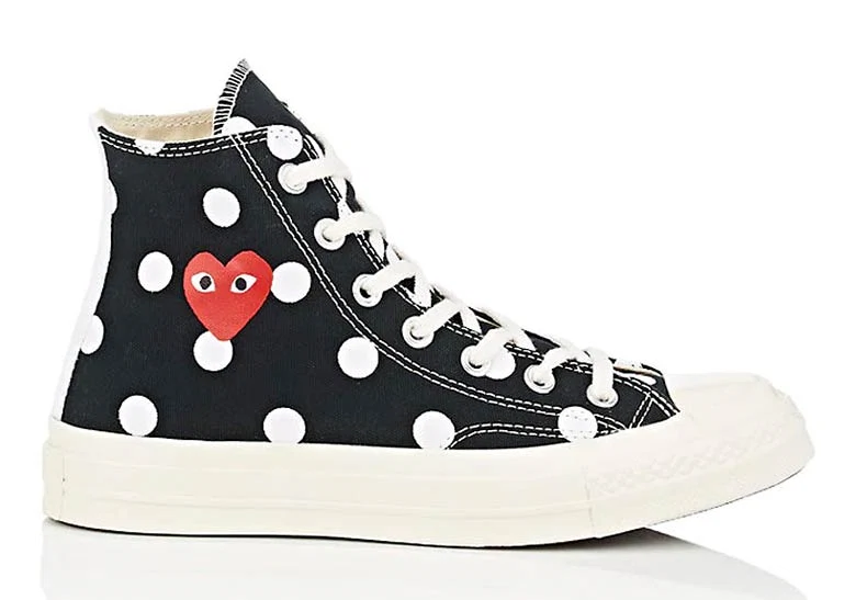 COMME des GARÇONS PLAY x Converse Chuck Taylor, €116.82 at barneys.com