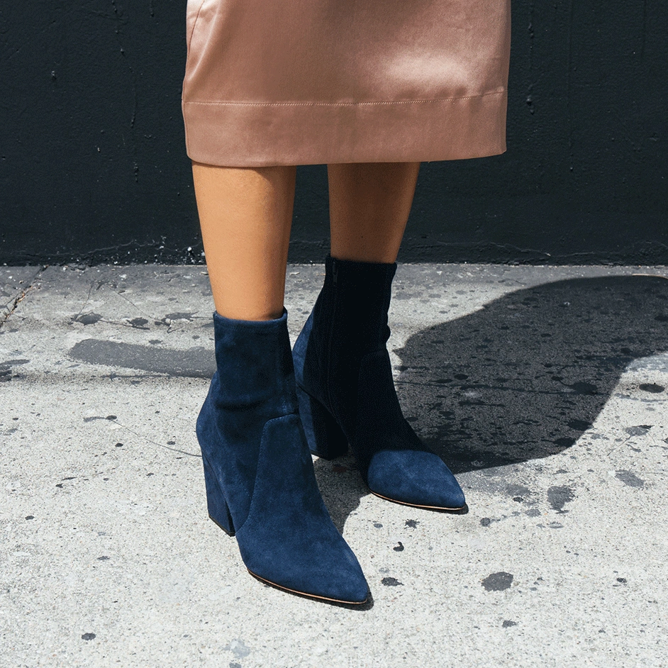 Isla slim ankle boot, €382.66 at loefflerrandall.com