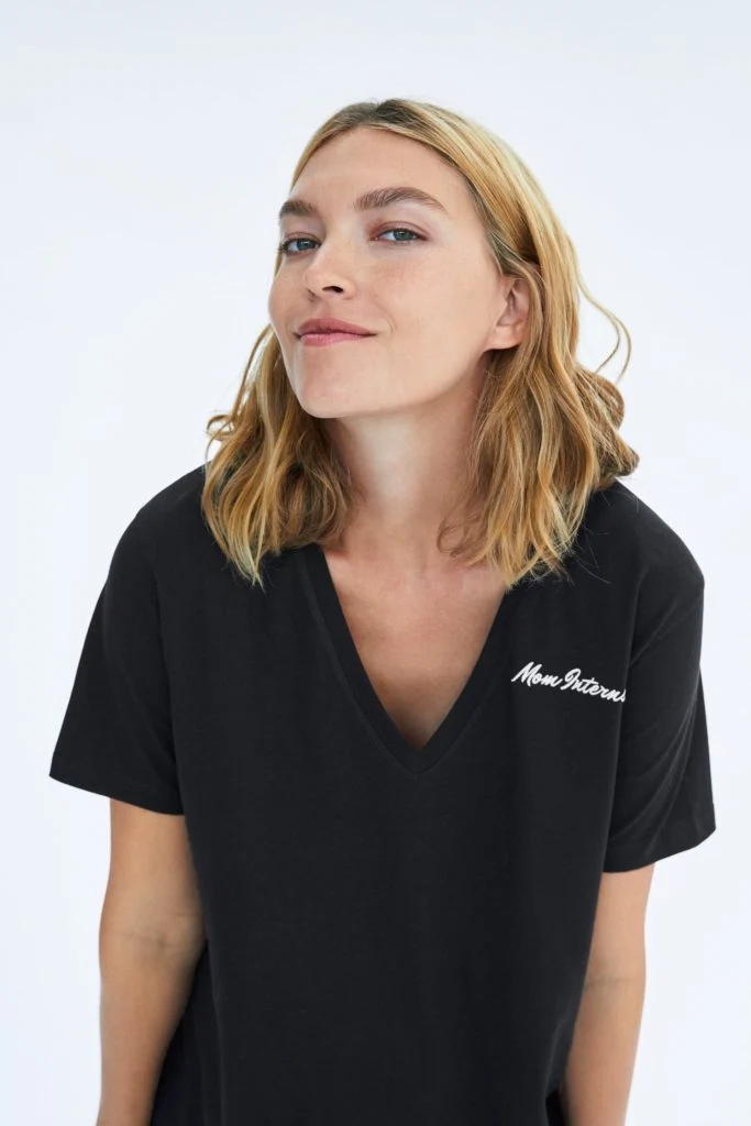 Embroidered T-shirt, €15.95 at zara.com