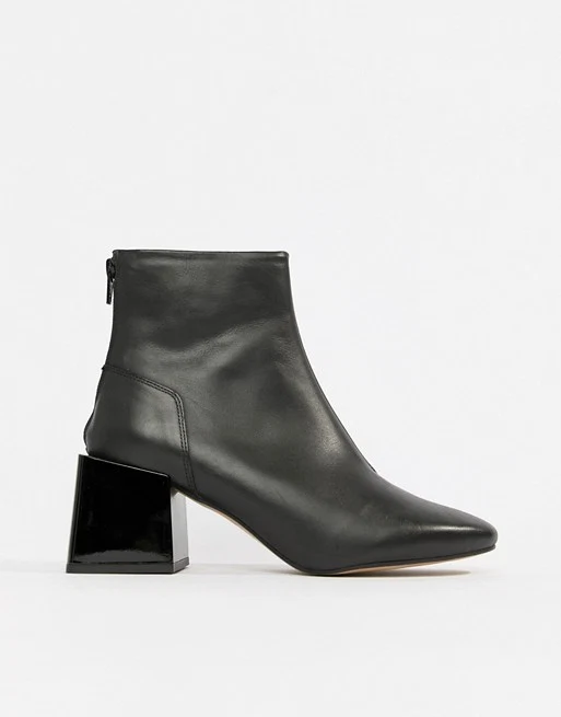 Asos design Rome leather ankle boots, €96.78 at asos.com