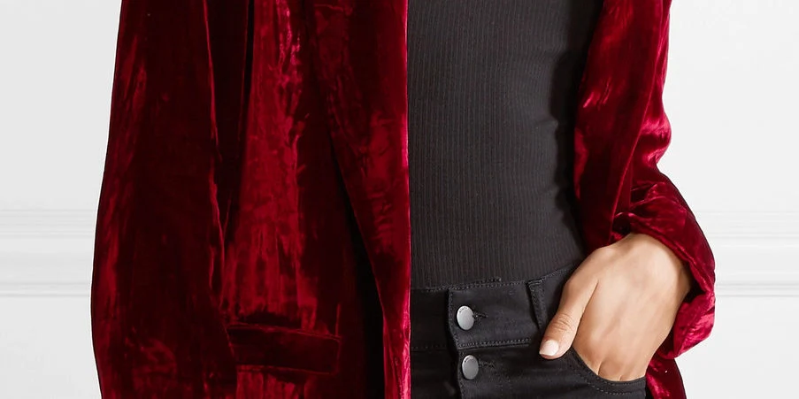 Stuck for something to wear on Saturday night? A velvet blazer will elevate any outfit from day to night Stuck for something to wear on Saturday night? A velvet blazer will elevate any outfit from day to night