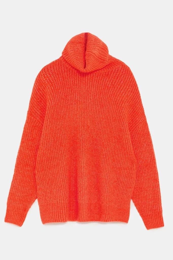 Oversized sweater, €39.95 at zara.com