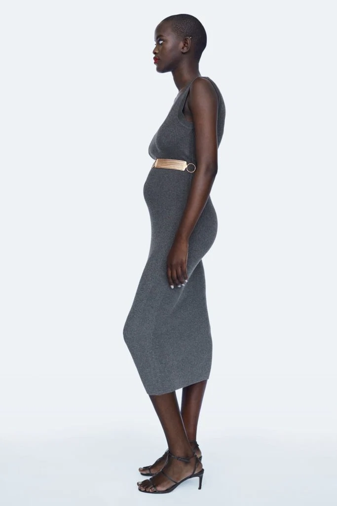 Metallic thread dress, €39.95 at zara.com