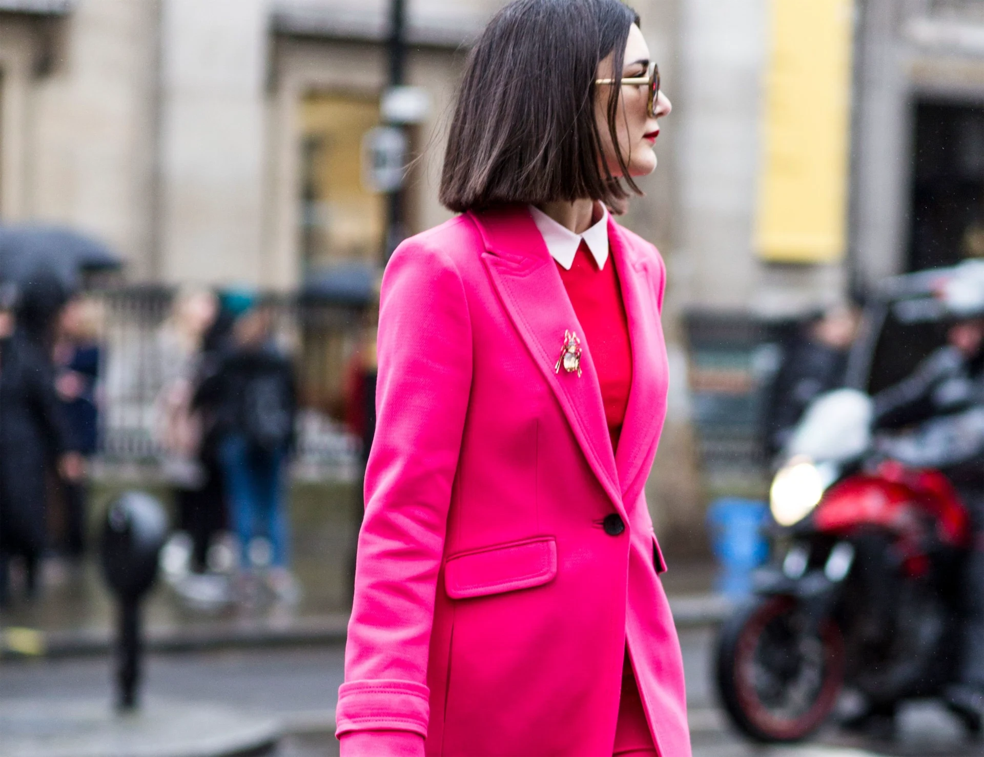 Full-coverage outfits for cold weather