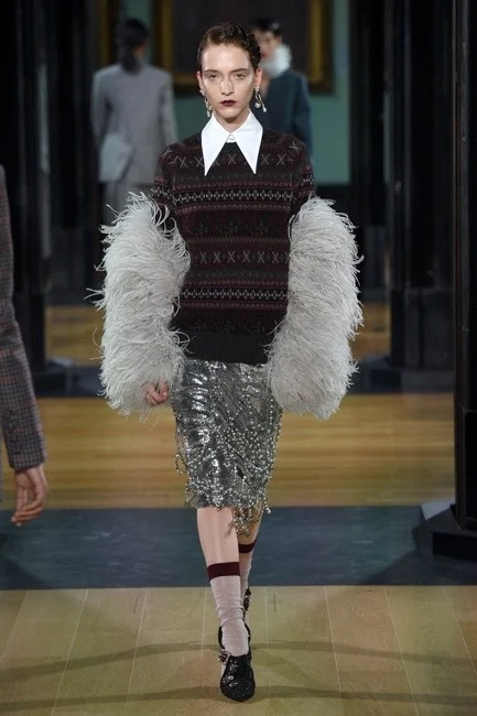 Erdem AW18 catwalk. Source, Jason Llyod Evans