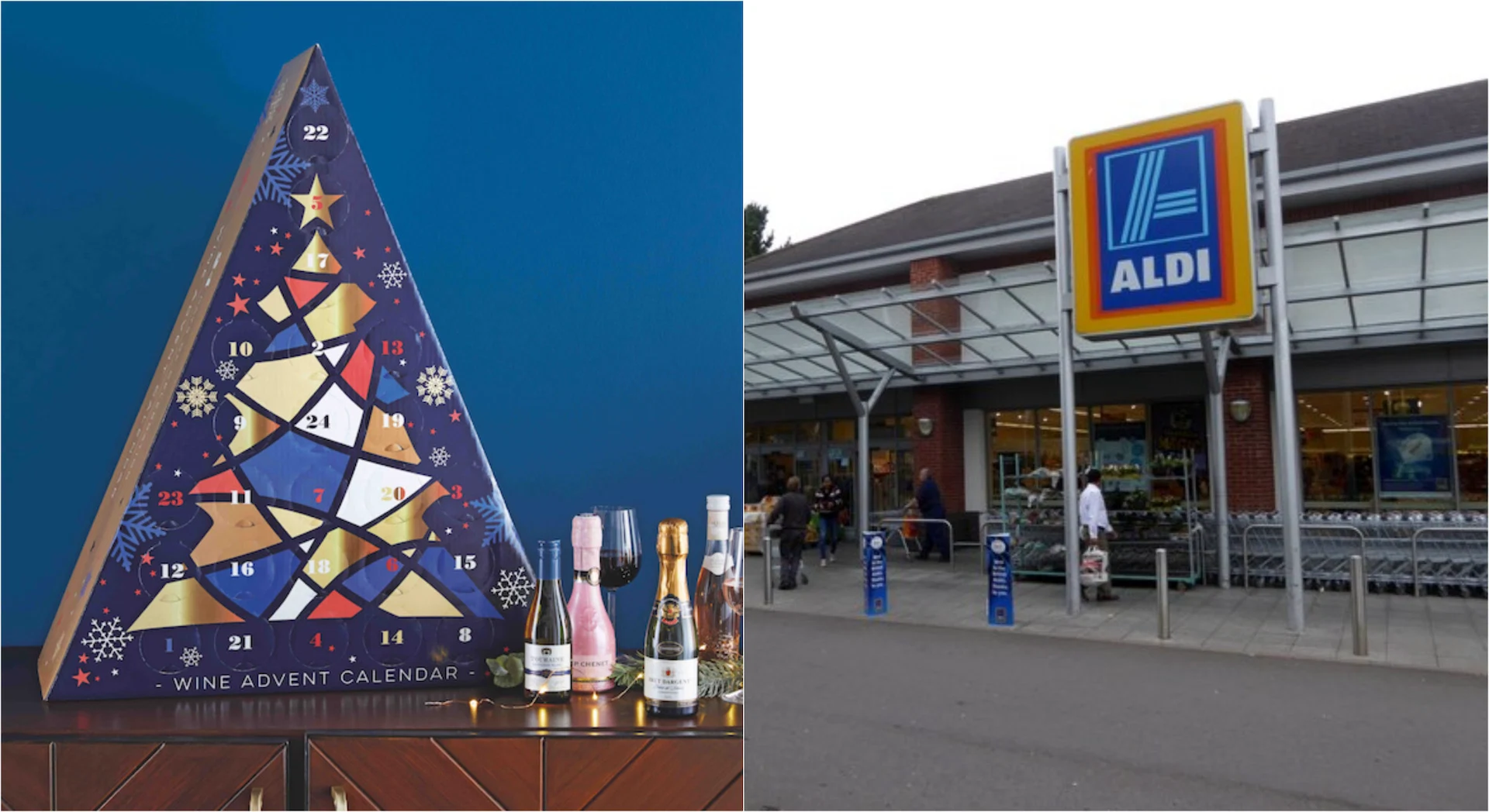 Aldi Ireland launches a 24-door, wine-filled advent calendar
