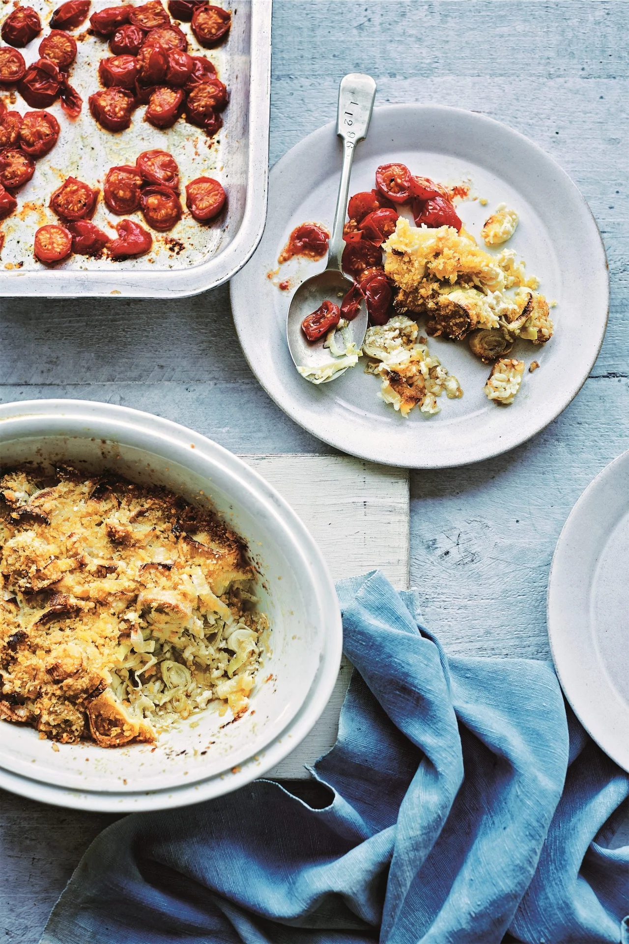Your bank holiday lunch needs this leek and rice bake
