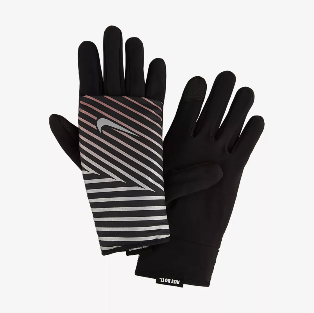 Nike flash quilted running gloves, €45 at nike.com