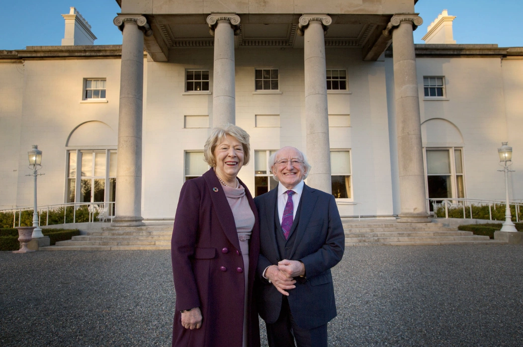 Higgins vows to end ‘scourge of violence against women’ in moving acceptance speech