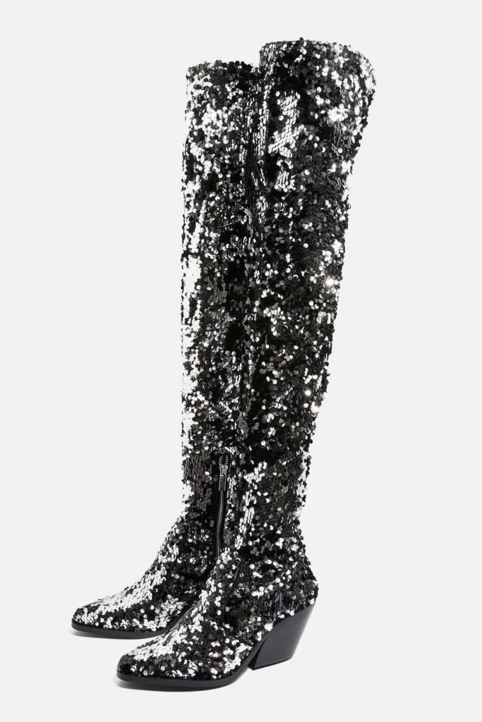 Over the knee boots, €117 at topshop.com