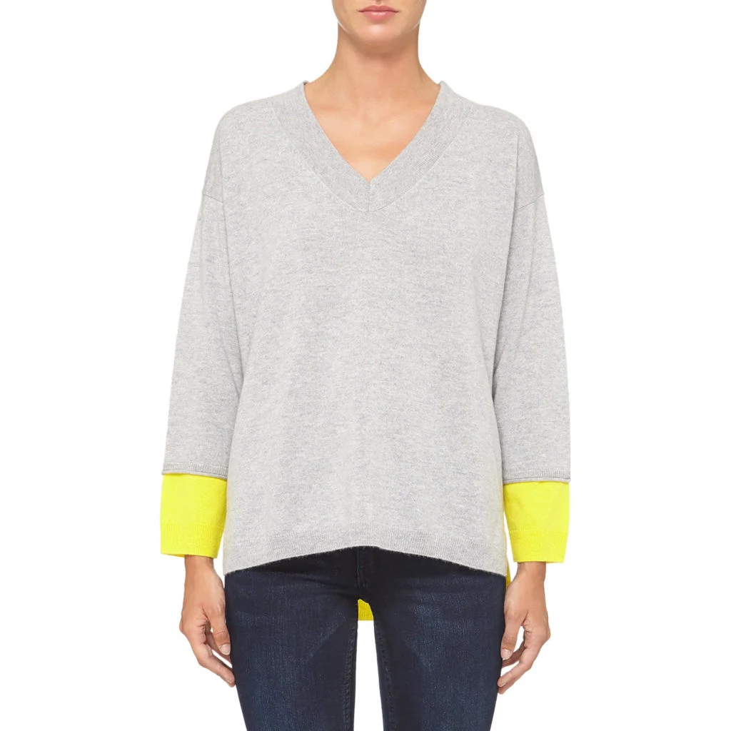 Trim jumper by Cocoa cashmere, €225 at arnotts.ie