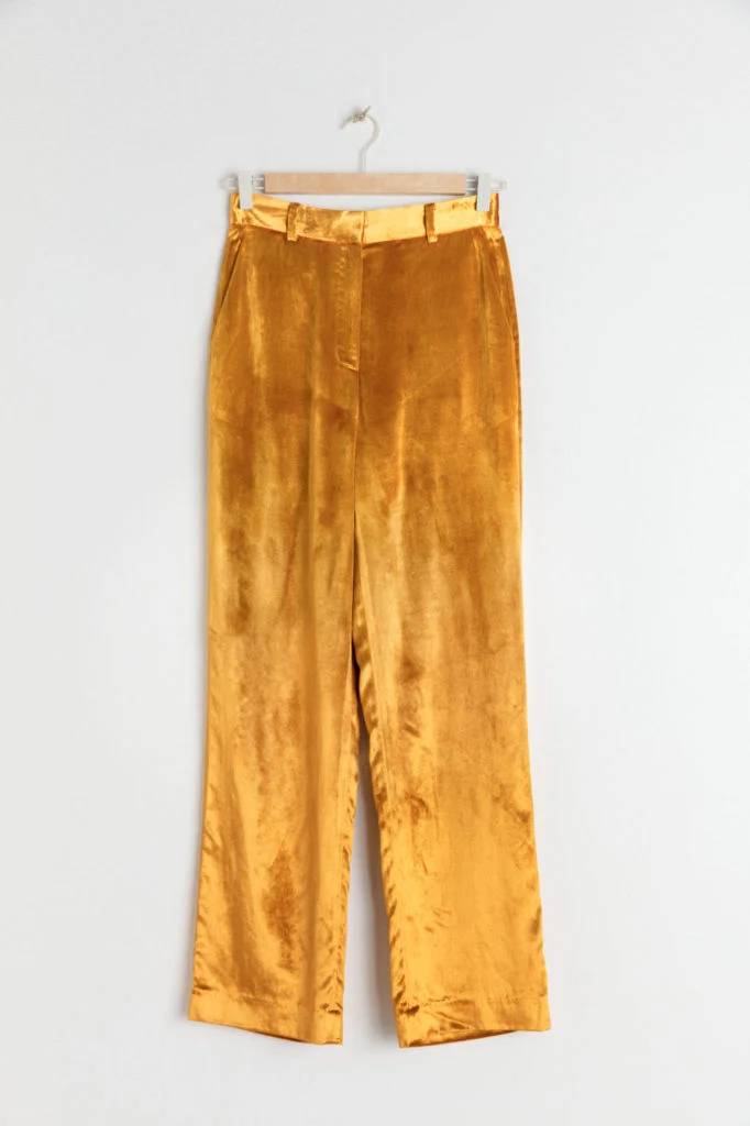 High waisted velvet trousers, €79 at stories.com