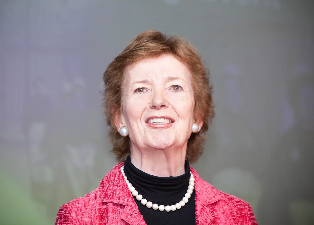 Mary Robinson appointed as new chair of The Elders