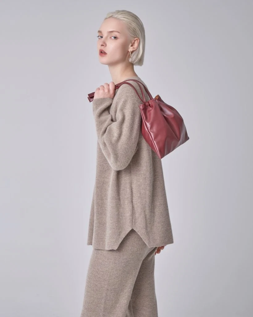 Kangaroo sack in burgundy by Majorelle, €80.05 at wconcept.com