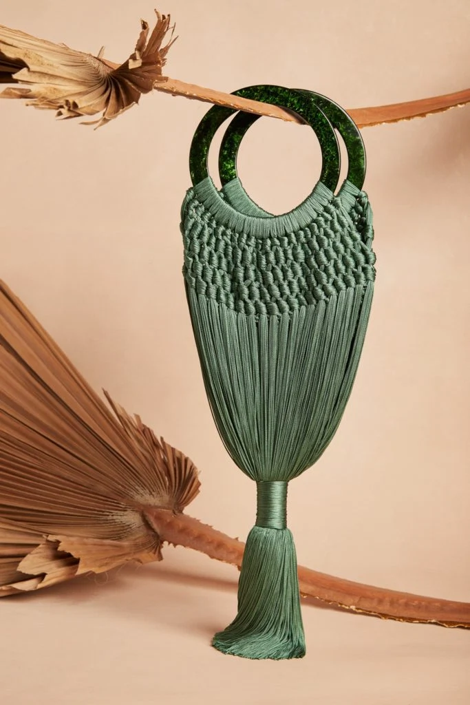 Angelou bag in malachite, €261.19 at cultgaia.com