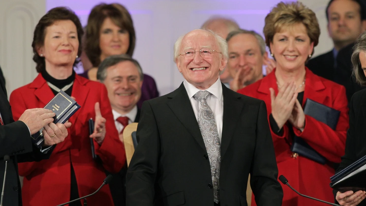 Michael D Higgins inauguration: ‘We must challenge the denial of the irreducible rights of women’