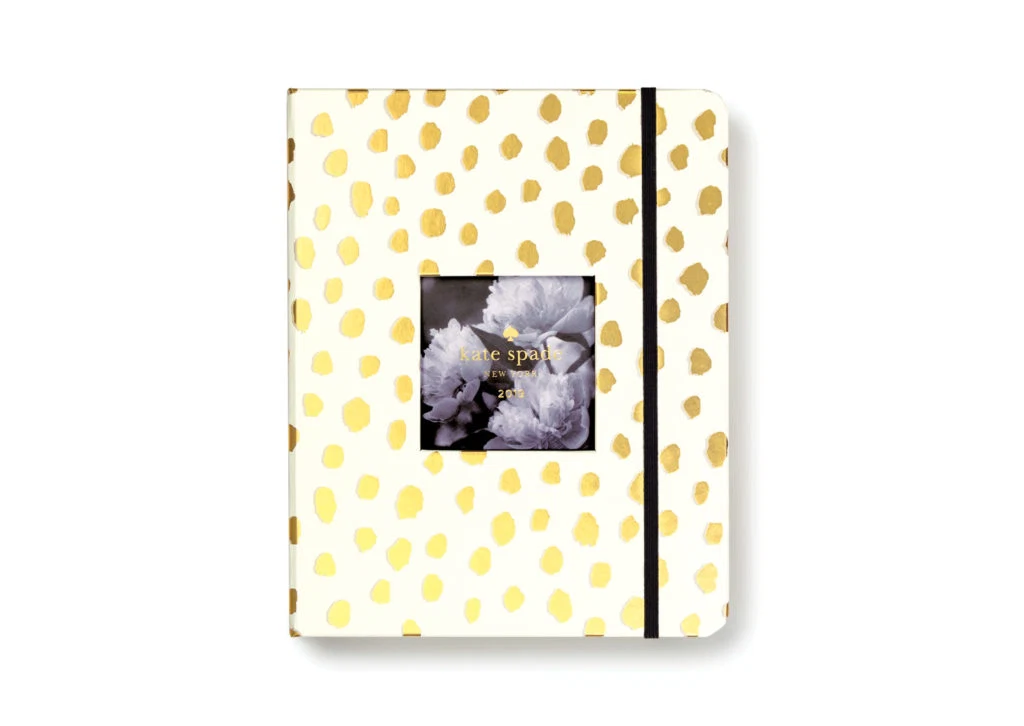 Kate Spade calendar year planner 2019 in flamingo dot, €40 at myshiningarmour.com