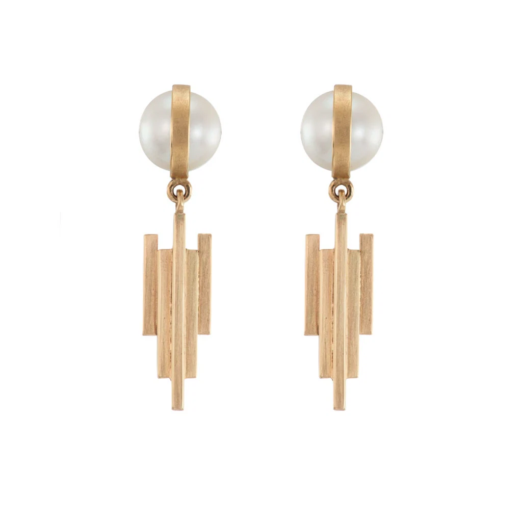 Central drop earrings, €390 at rachelswan.com