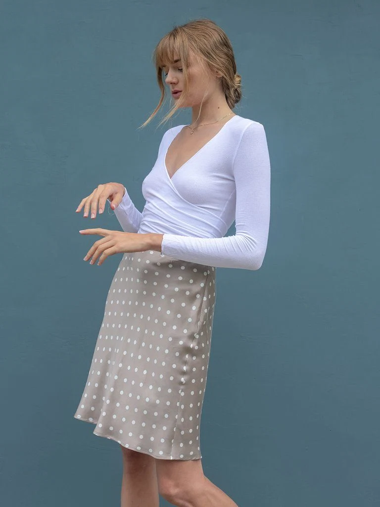 Juno slip skirt, €113.40 at lilyashwell.com
