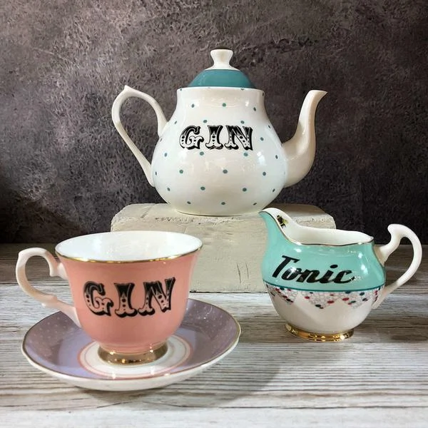 Yvonne Ellen gin teapot, €48.95 at myshiningarmour.com