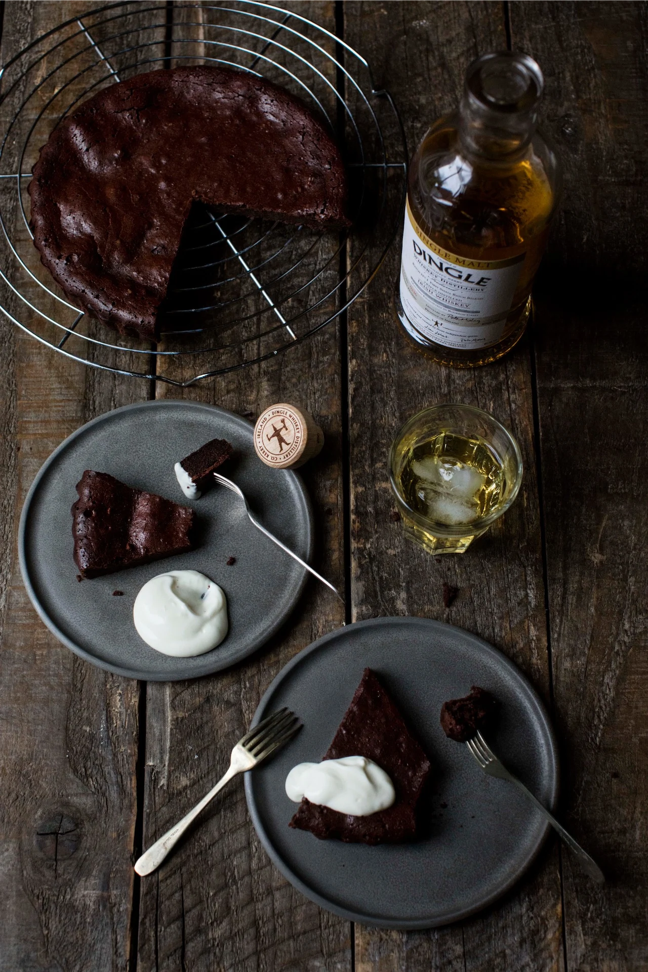 Decadent Christmas dessert: Irish whiskey chocolate torte