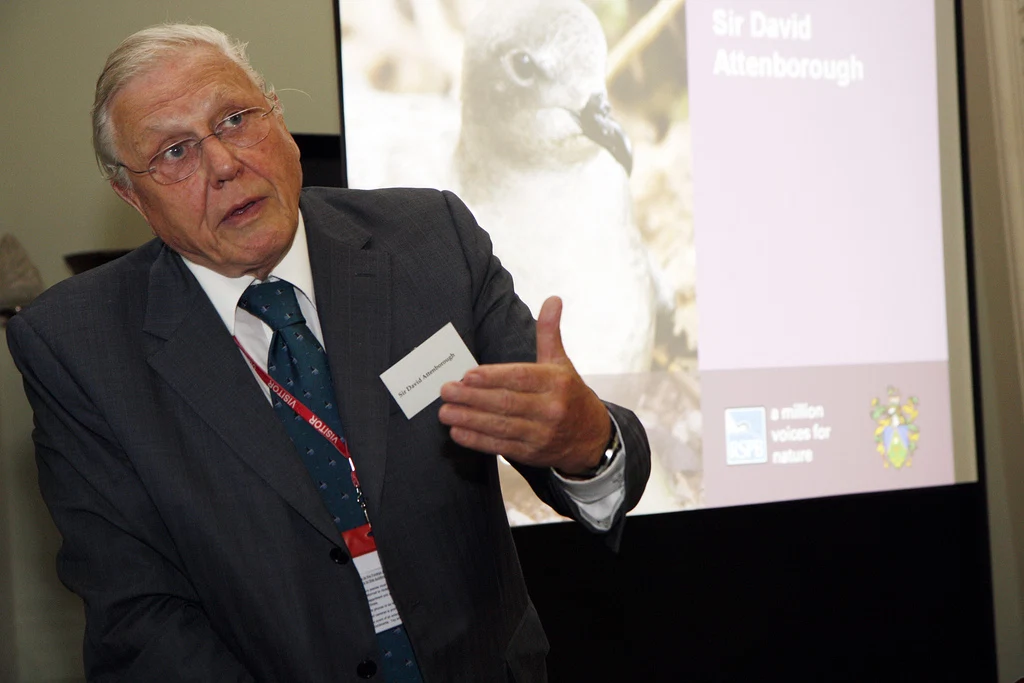 Sir David Attenborough warns of “extinction of the natural world” in UN speech Sir David Attenborough warns of “extinction of the natural world” in UN speech