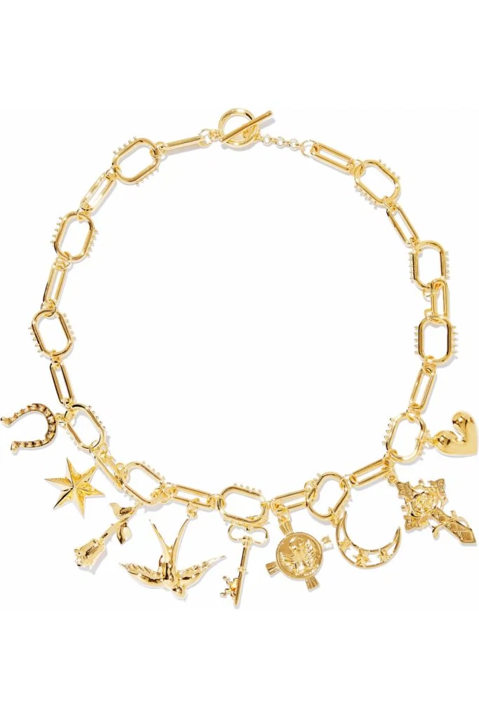 Gold-tone charm necklace, €120 at theoutnet.com