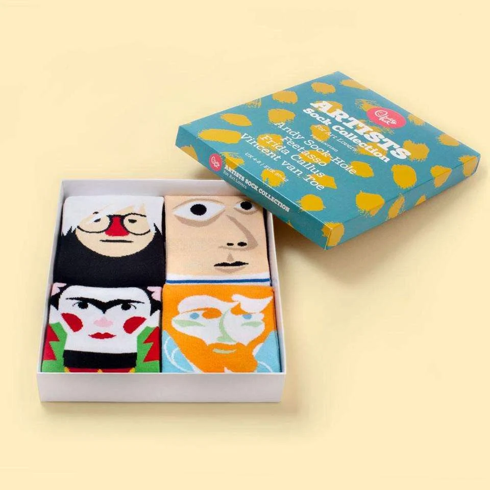 Chatty feet - the artist gift box, €35 at chaosandharmony.com