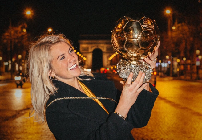 The first ever woman to win the Ballon D’Or was asked to twerk on stage last night