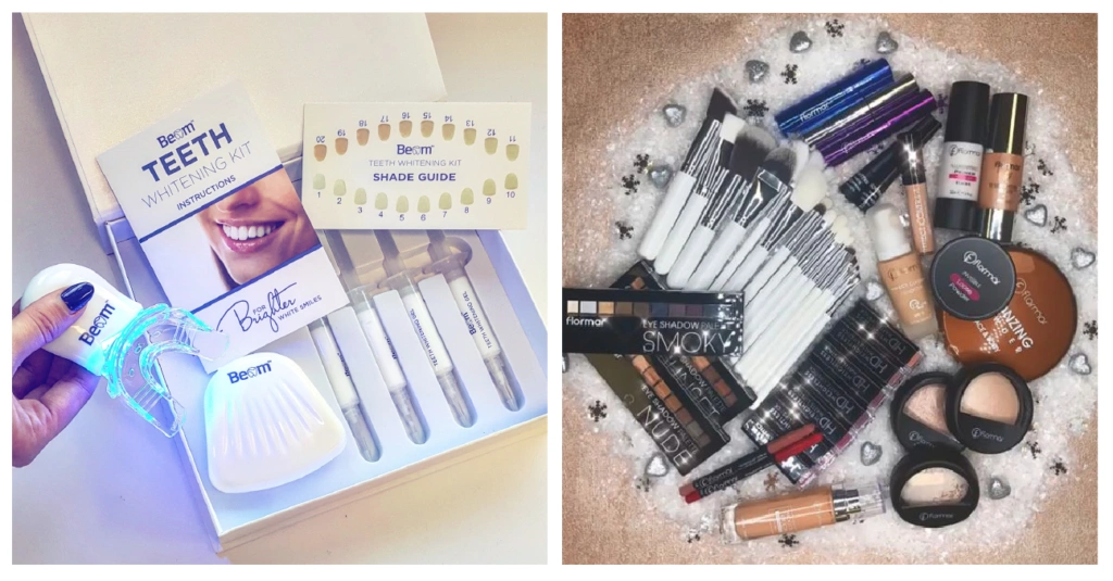 Beam teeth whitening