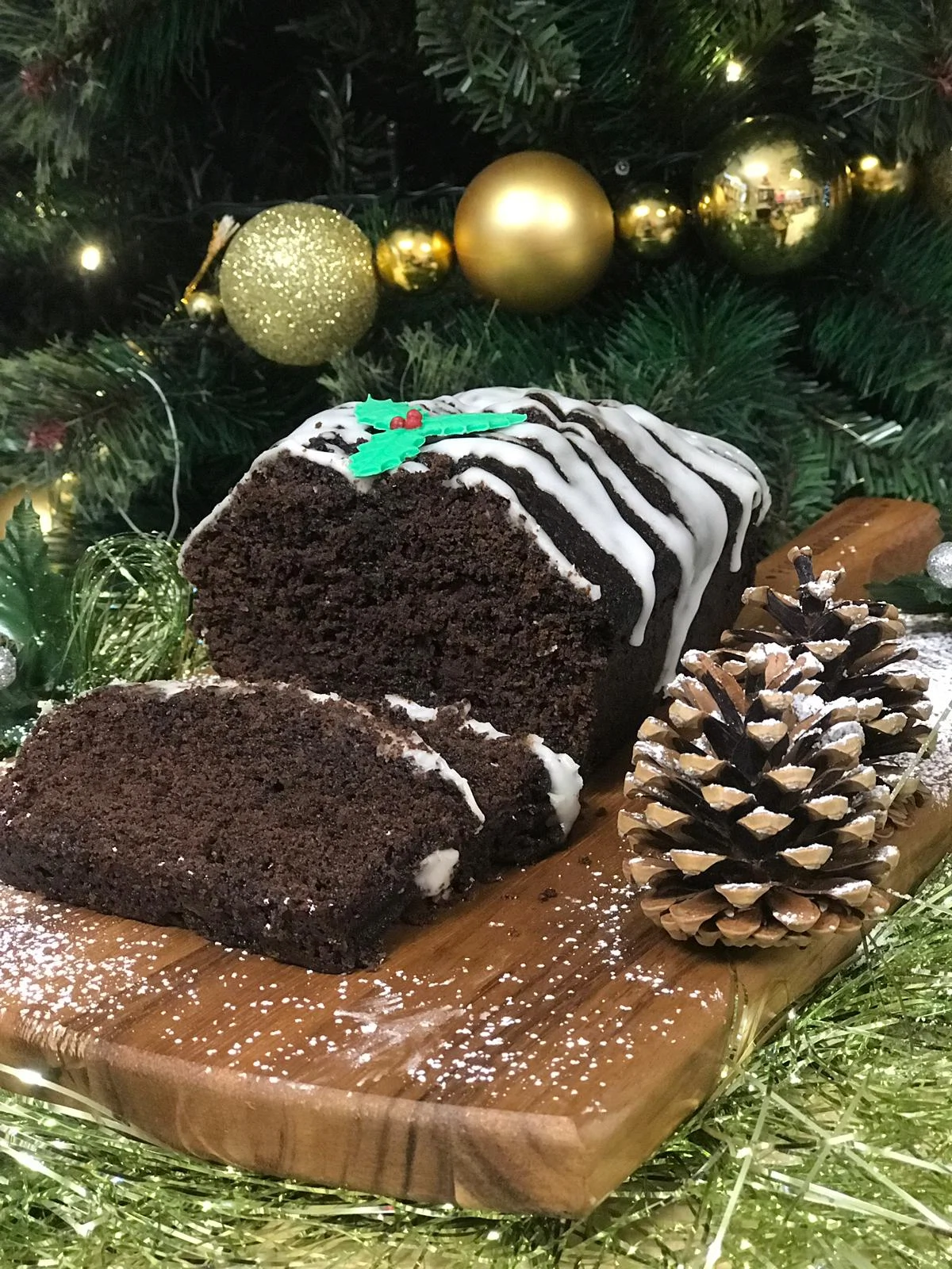 This chocolate orange gingerbread loaf will be a hit this Christmas