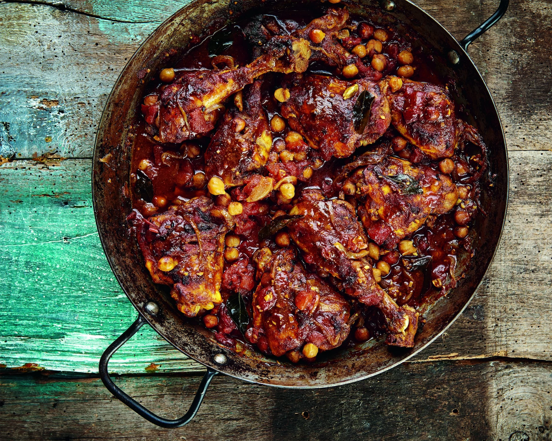 chicken and chickpea curry