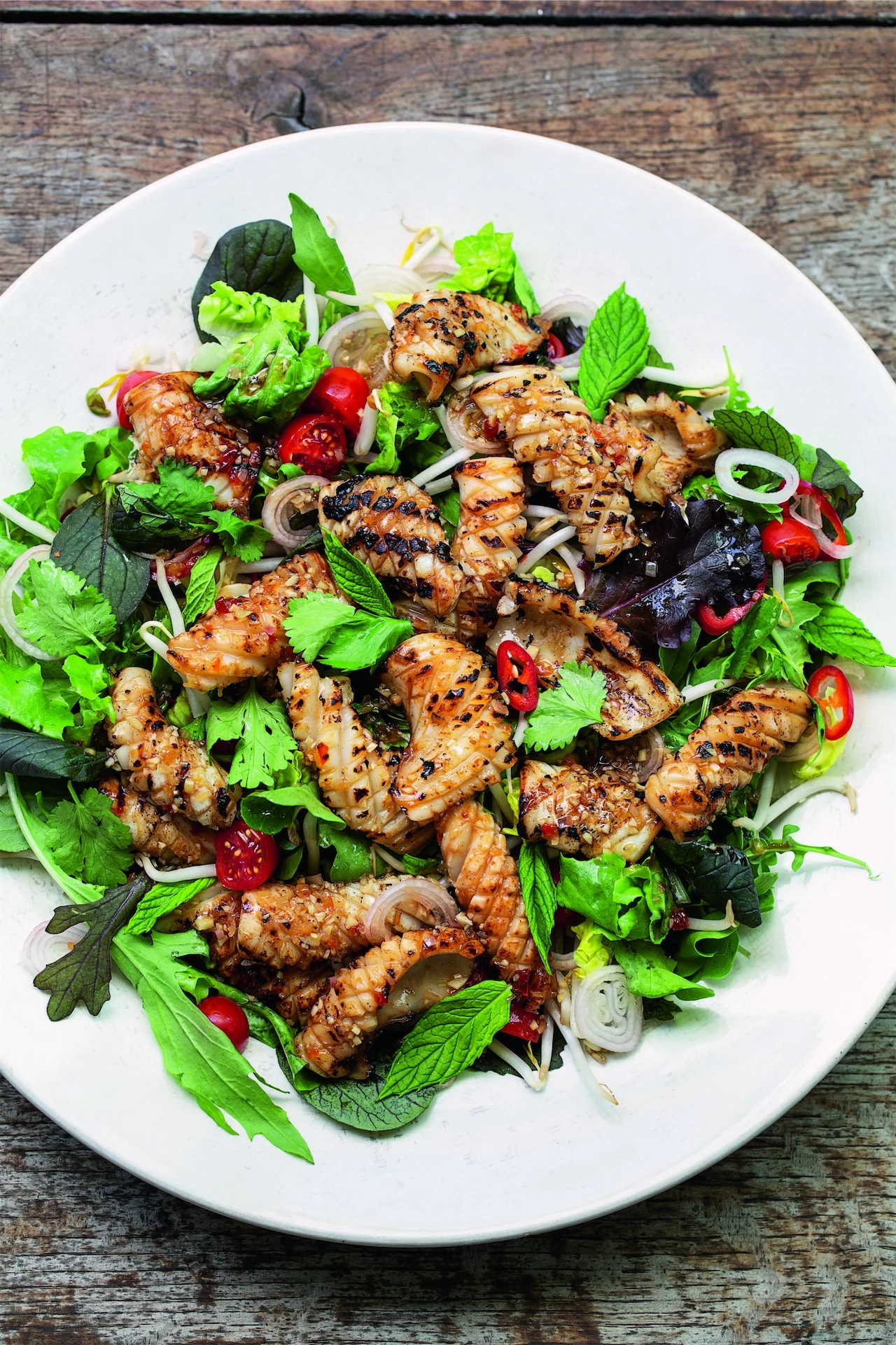 This Asian-style squid salad makes healthy eating delish