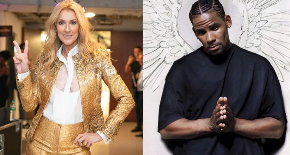 Celine Dion’s duet with R Kelly has been pulled from streaming services