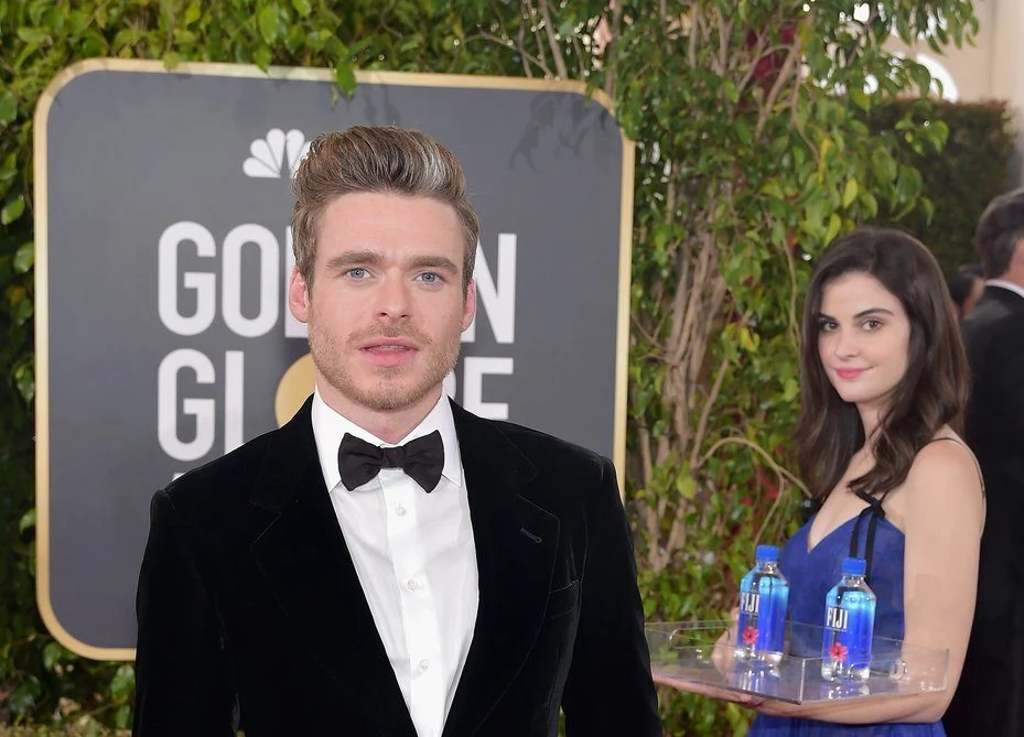 The Fiji Water Woman is the real star of this year’s Golden Globes
