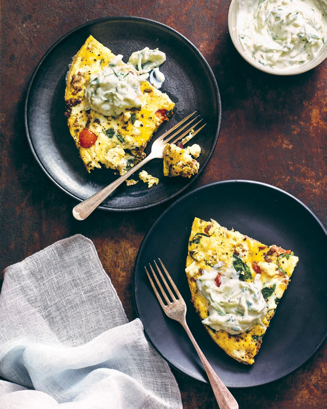 Looking for brunch inspo? Try this keto-friendly Greek frittata Looking for brunch inspo? Try this keto-friendly Greek frittata