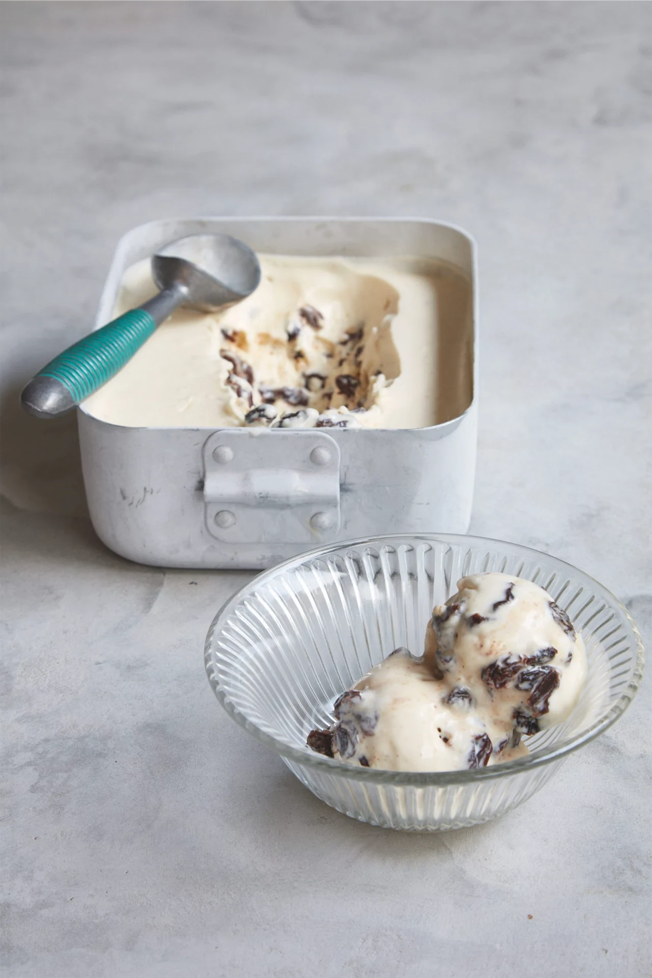 Quick & easy: Mary Berry’s rum & raisin ice cream