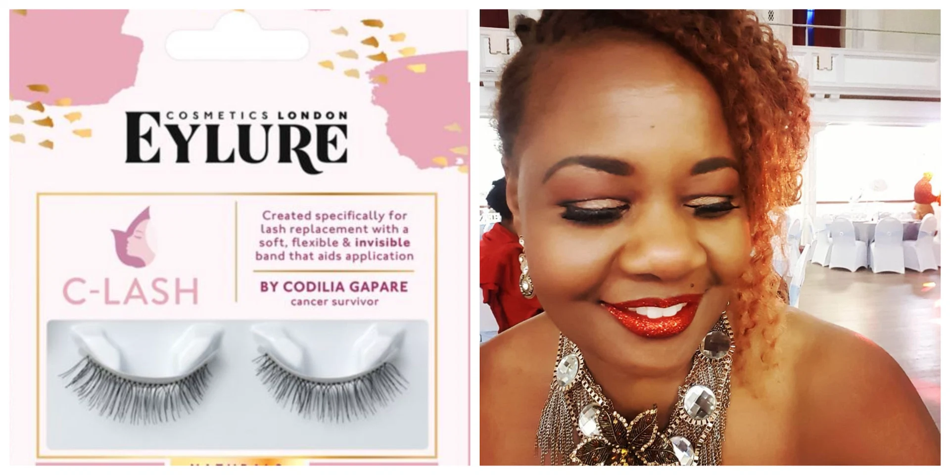 UK woman teams up with Eylure to release false eyelashes for cancer patients