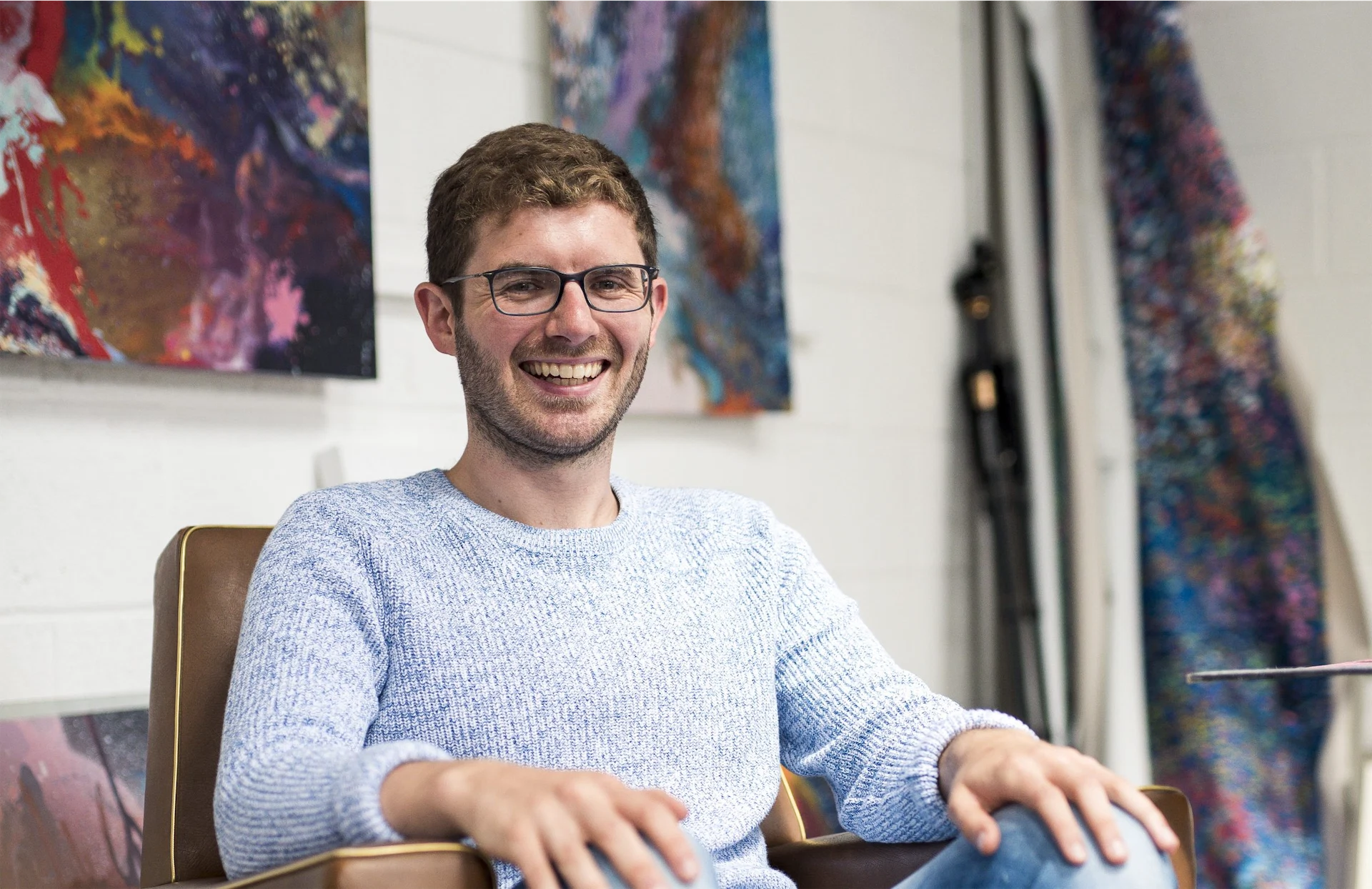 VIDEO: Inside the studio of Galway artist Finbar McHugh