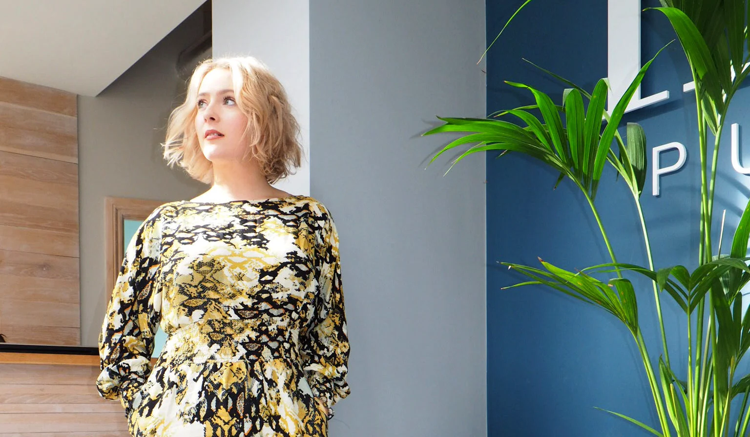 This flattering spring dress is perfect for day-to-night dressing