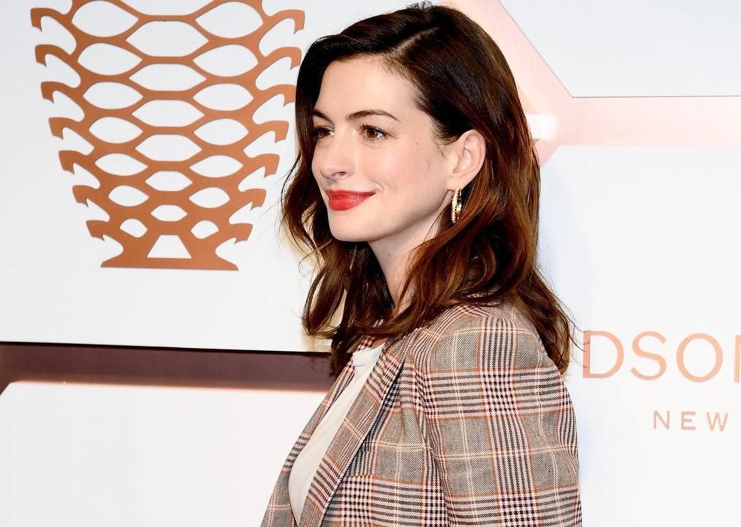 Anne Hathaway: ‘My issue is I just love it. But alcohol makes me unavailable for my son’