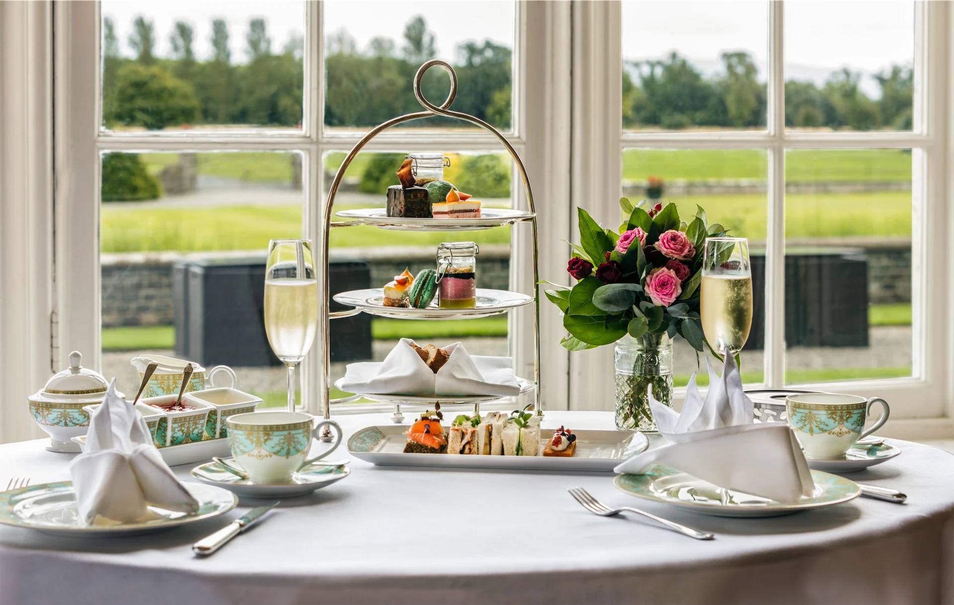 Win a champagne afternoon tea for four at Luttrellstown Castle Resort