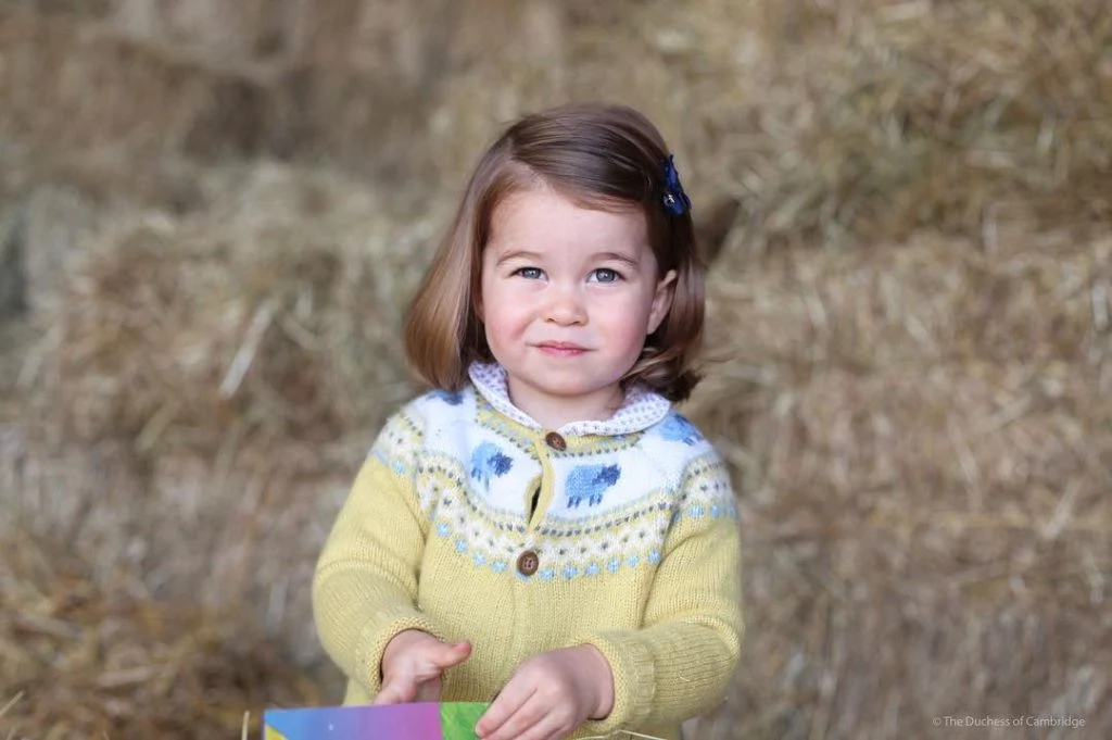 Princess Charlotte taken by Kate Middleton and shared via Kensington Palace on Instagram