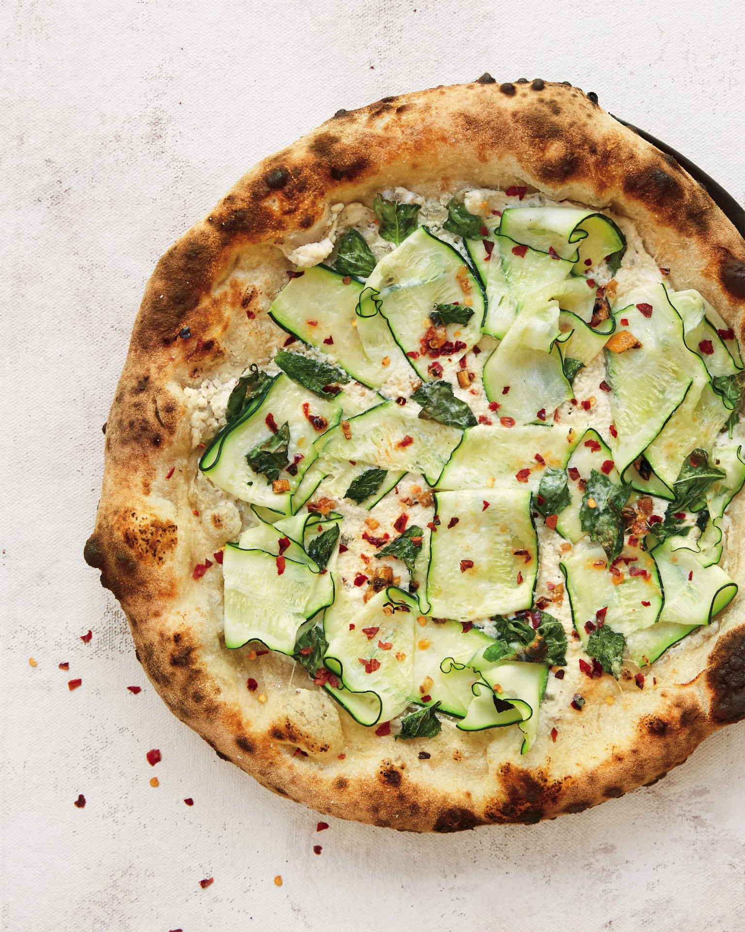 Cancel the pizza delivery and make this courgette one instead