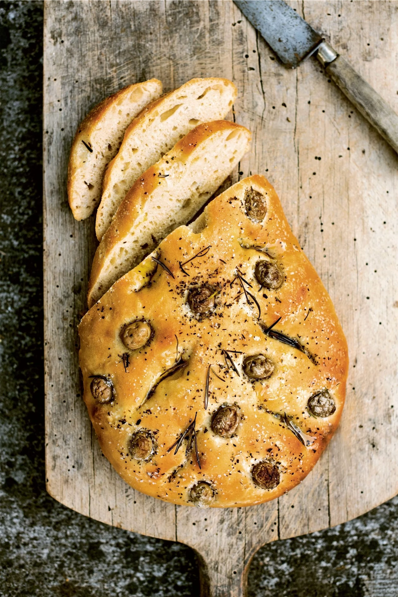 What to eat this weekend: Olive and rosemary fougasse 